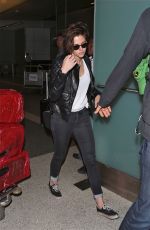 KRISTEN STEWART Back at LAX Airport in Los Angeles 1110