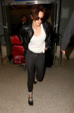 KRISTEN STEWART Back at LAX Airport in Los Angeles 1110