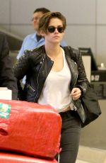 KRISTEN STEWART Back at LAX Airport in Los Angeles 1110