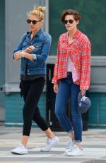 KRISTEN STEWART in Jeans Out and About in New york 0710