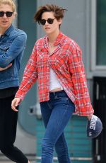 KRISTEN STEWART in Jeans Out and About in New york 0710