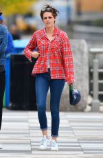 KRISTEN STEWART in Jeans Out and About in New york 0710