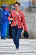 KRISTEN STEWART in Jeans Out and About in New york 0710
