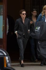 KRISTEN STEWART Leaves Her Hotel in New York 0710