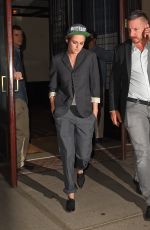 KRISTEN STEWART Night Out in New York