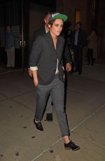 KRISTEN STEWART Night Out in New York