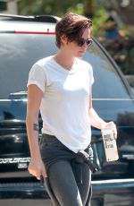 KRISTEN STEWART Out and About in Los Angeles 0410
