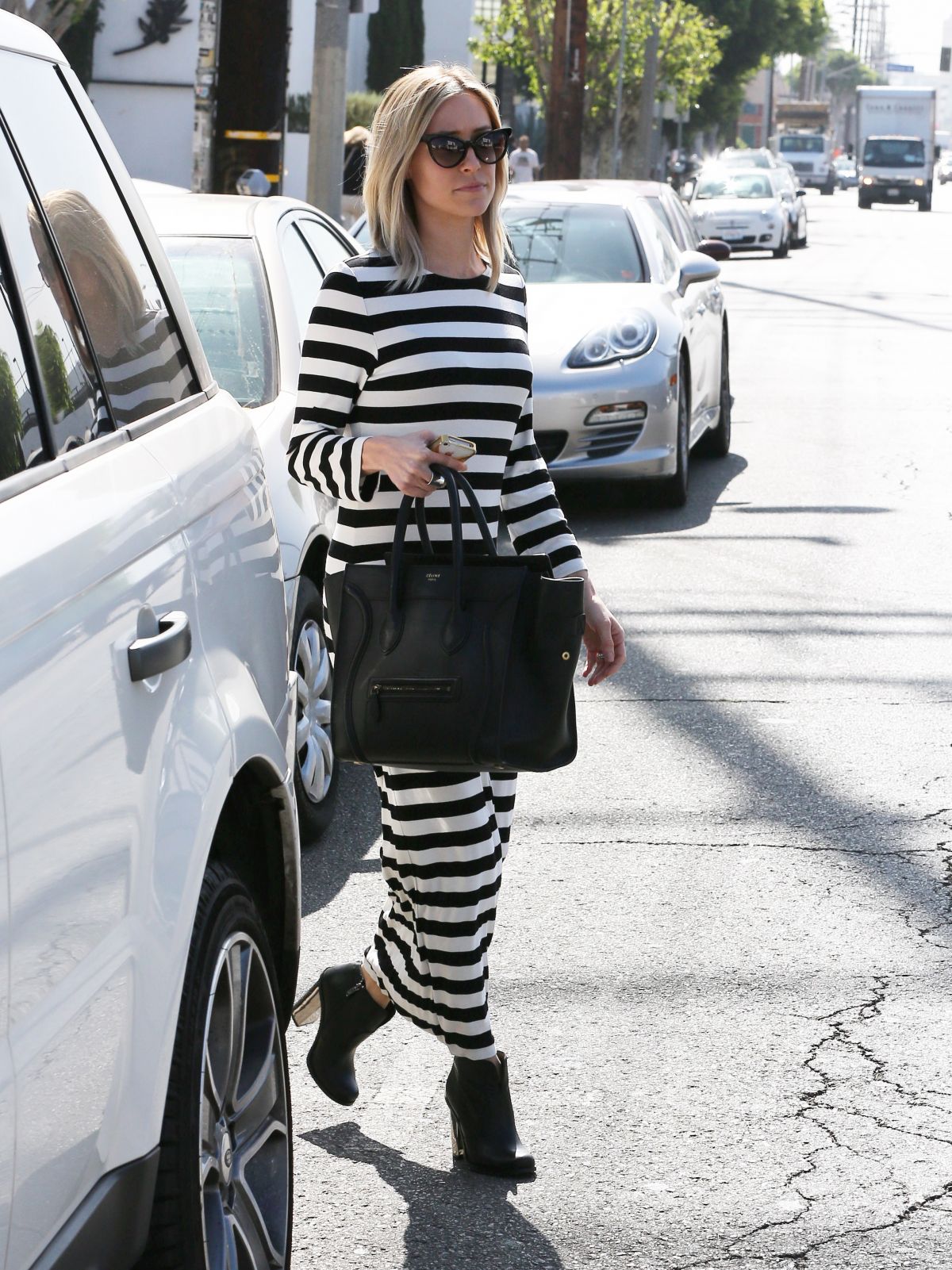 KRISTIN CAVALLARI Out for Lunch at Fig and Olive in West Hollywood ...