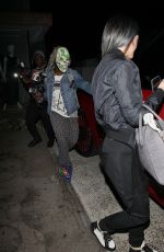 KYLIE JENNER Leaves a Hair Salon in West Hollywood