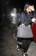KYLIE JENNER Leaves a Hair Salon in West Hollywood