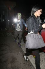 KYLIE JENNER Leaves a Hair Salon in West Hollywood
