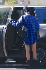 KYLIE JENNER Leaves a Shopping Mall in Los Angeles
