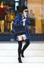 KYLIE JENNER Leaves Barneys New York in Beverly Hills