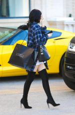 KYLIE JENNER Leaves Barneys New York in Beverly Hills