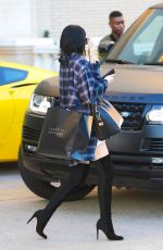 KYLIE JENNER Leaves Barneys New York in Beverly Hills
