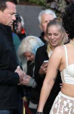 LADY GAGA Leaves Her Hotel in Stockholm