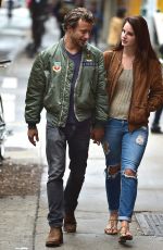 LANA DEL REY and Francesco Carrozzini Out in Soho