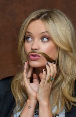 LAURA WHITMORE at Mustache Event for Movember in London