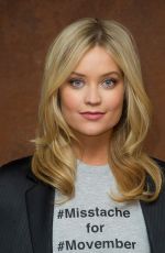 LAURA WHITMORE at Mustache Event for Movember in London