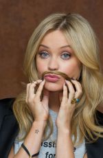 LAURA WHITMORE at Mustache Event for Movember in London