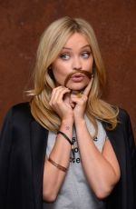 LAURA WHITMORE at Mustache Event for Movember in London