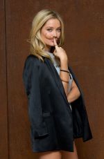 LAURA WHITMORE at Mustache Event for Movember in London