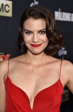 LAUREN COHAN at The Walking Dead Season 5 Premiere in Los Angeles