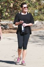 LE MICHELE in Leggings Out Hiking in Los Angeles 2610