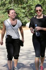 LE MICHELE in Leggings Out Hiking in Los Angeles 2610