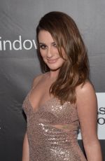 LEA MICHELE at 2014 Amfar LA Inspiration Gala in Hollywood