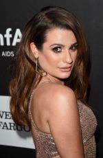 LEA MICHELE at 2014 Amfar LA Inspiration Gala in Hollywood