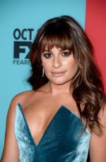 LEA MICHELE at American Horror Story Freak Show Premiere in Hollywood