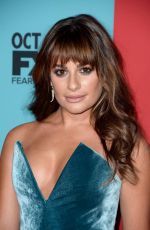 LEA MICHELE at American Horror Story Freak Show Premiere in Hollywood