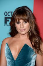 LEA MICHELE at American Horror Story Freak Show Premiere in Hollywood