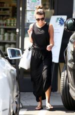 LEA MICHELE Leaves Earth Bar in West Hollywood 1310