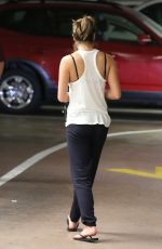LEA MICHELE Out and About in Los Angeles