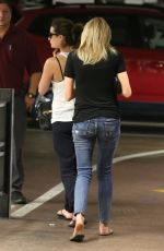 LEA MICHELE Out and About in Los Angeles