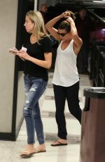 LEA MICHELE Out and About in Los Angeles