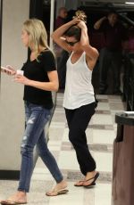 LEA MICHELE Out and About in Los Angeles