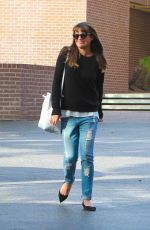 LEA MICHELE Out and About in West Hollywood 1410