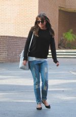 LEA MICHELE Out and About in West Hollywood 1410