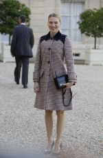 LEA SEYDOUX Arrives at the Elysee Palace in Paris