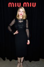 LEA SEYDOUX at Miu Miu Fashion Show in Paris