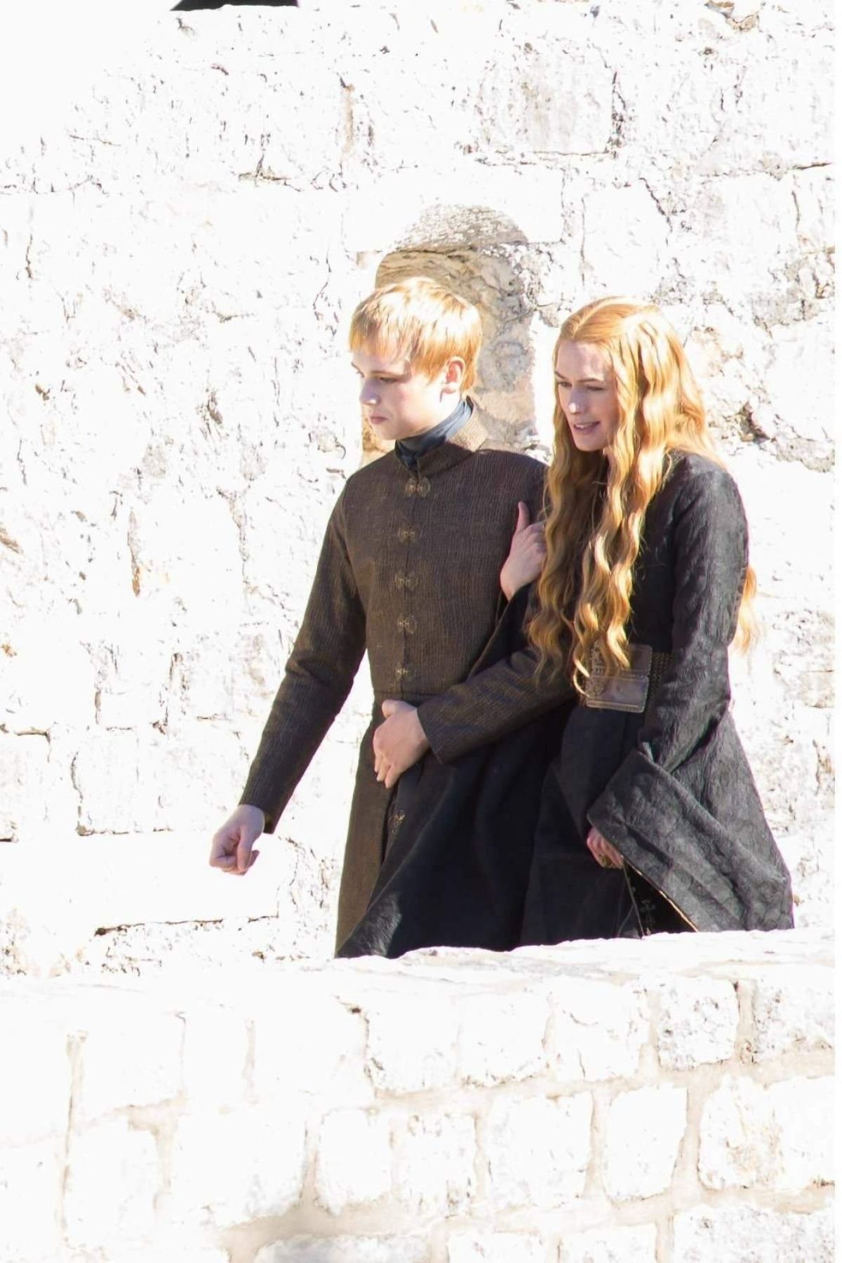 LENA HEADEY on the Set of Game of Thrones in Dubrovnik LENA HEADEY on the Set of Game of Thrones in Dubrovnik