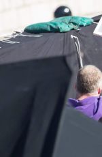 LENA HEADEY on the Set of Game of Thrones in Dubrovnik