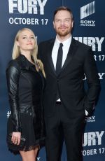 LEVEN RAMBIN at Fury Premiere in Washington