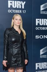 LEVEN RAMBIN at Fury Premiere in Washington