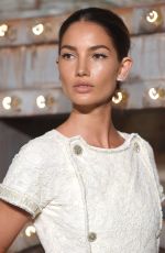 LILY ALDRIDGE at Chanel Dinner Celebrating no. 5 the Film in New York