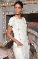 LILY ALDRIDGE at Chanel Dinner Celebrating no. 5 the Film in New York
