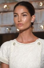 LILY ALDRIDGE at Chanel Dinner Celebrating no. 5 the Film in New York